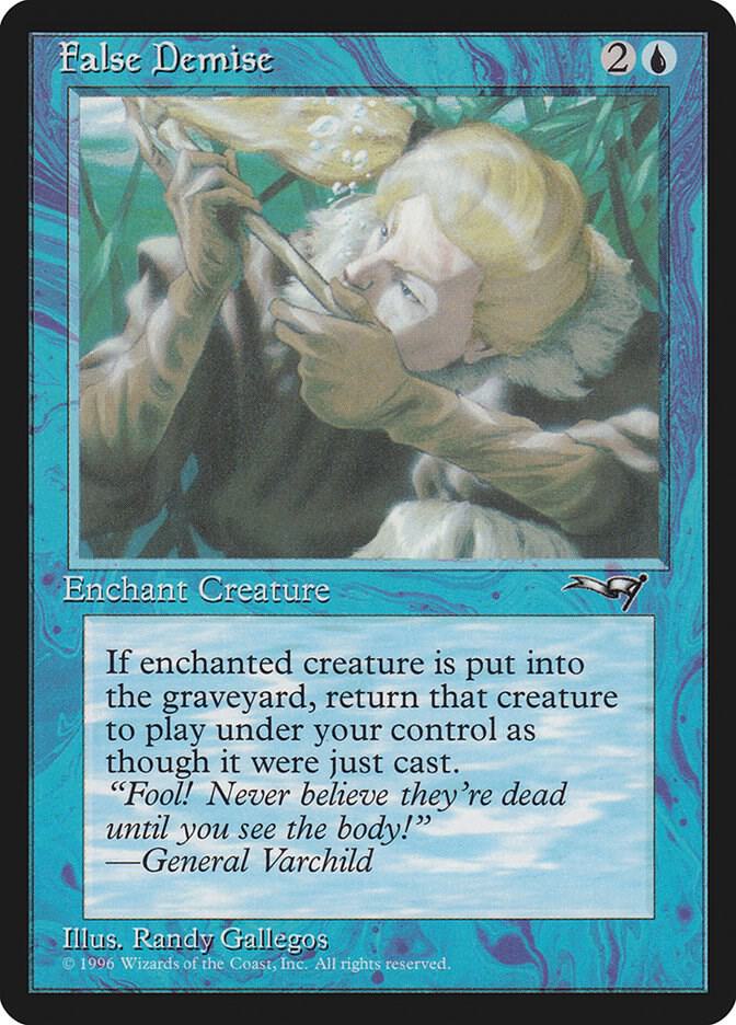 False Demise (Underwater) 41 card from Alliances