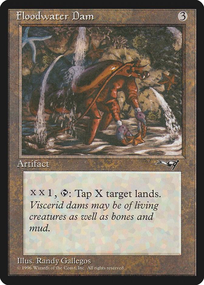 Floodwater Dam card from Alliances