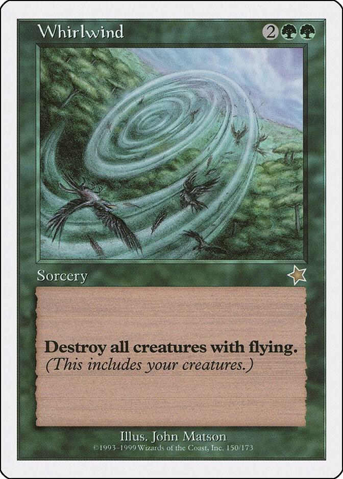 Whirlwind 150 card from Starter 1999