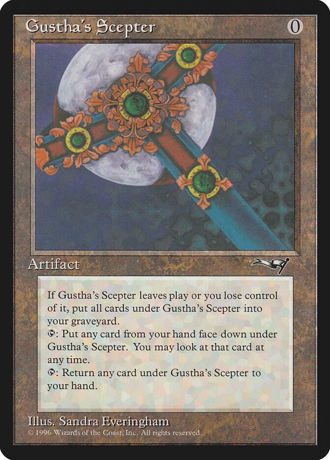 Gustha's Scepter 162 card from Alliances