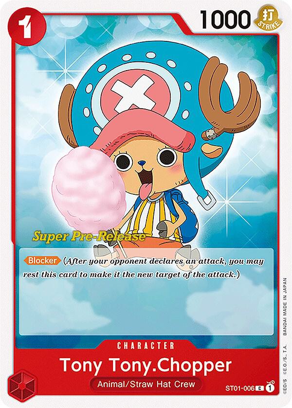 Tony Tony.Chopper ST01-006 card from Super Pre-Release Starter Deck 1: Straw Hat Crew