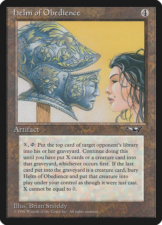 Helm of Obedience 163 card from Alliances
