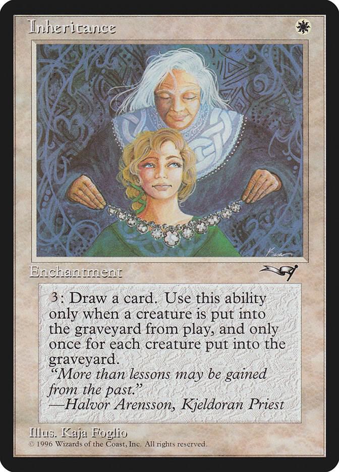 Inheritance card from Alliances