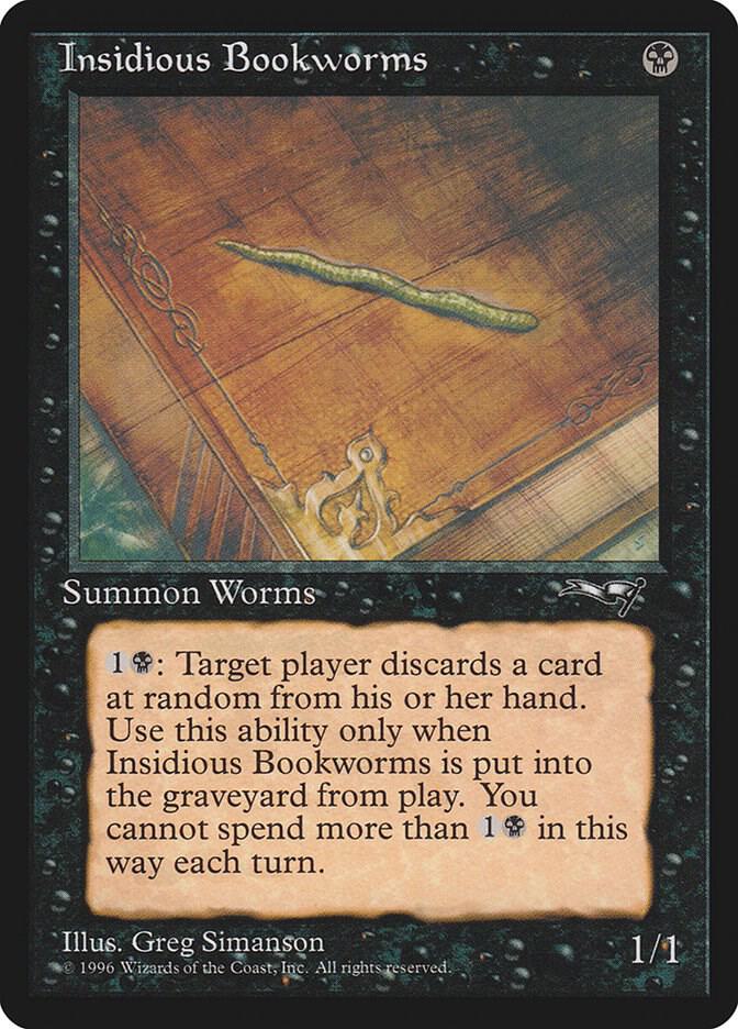 Insidious Bookworms (Single) 13 card from Alliances