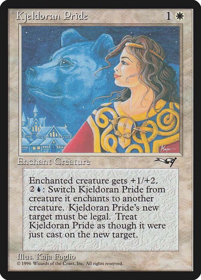 Kjeldoran Pride (Bear) 137 card from Alliances