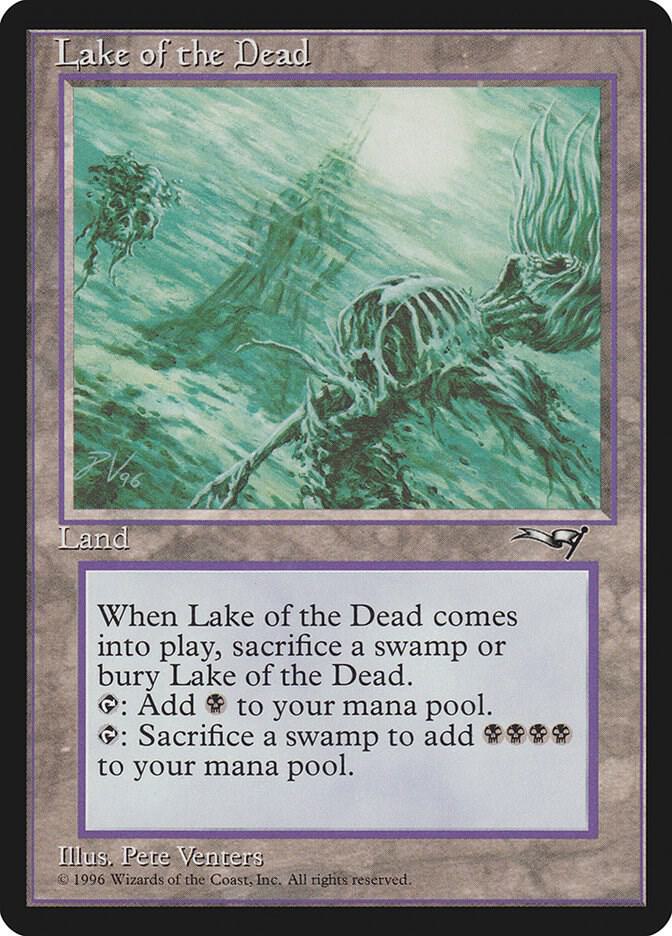Lake of the Dead 185 card from Alliances