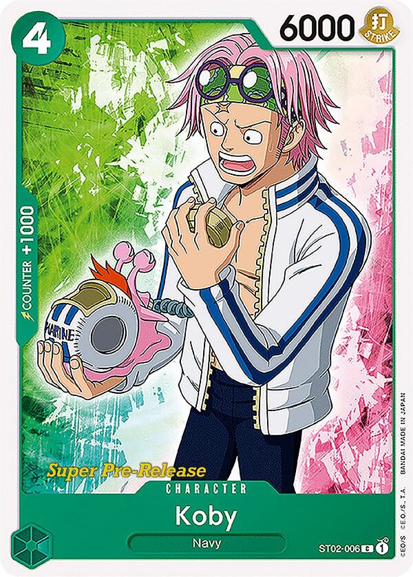 Koby ST02-006 card from Super Pre-Release Starter Deck 2: Worst Generation