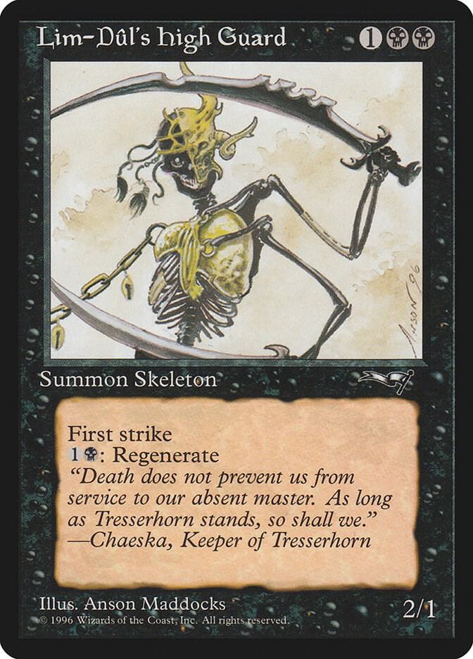 Lim-Dul's High Guard 18 card from Alliances