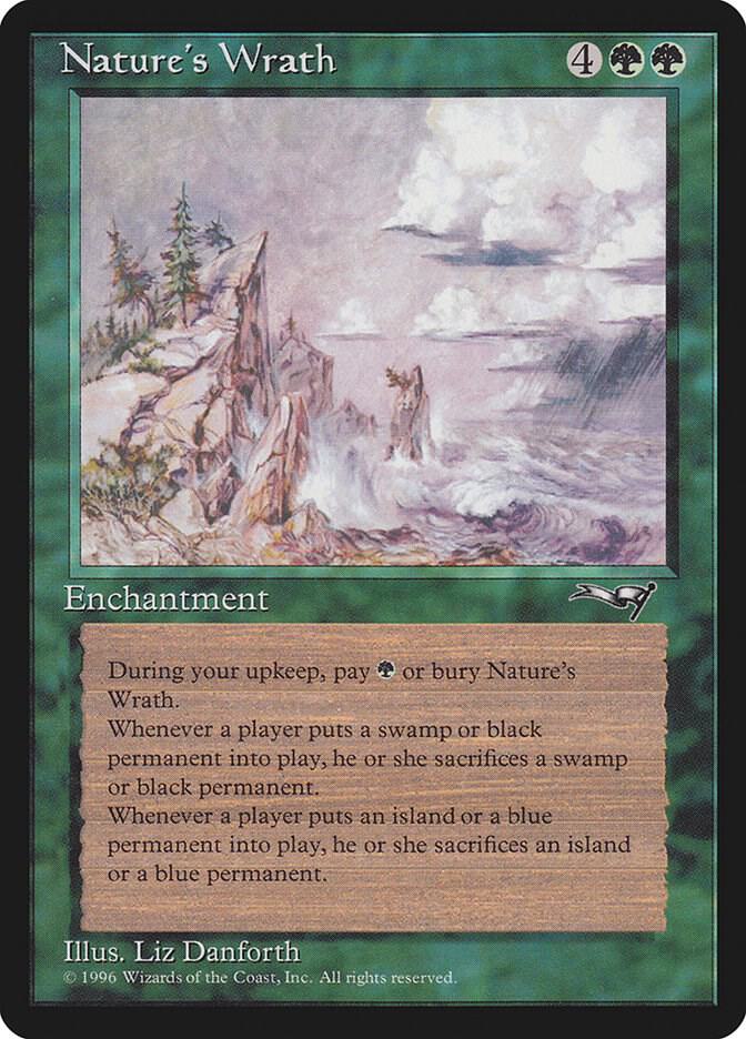 Nature's Wrath 82 card from Alliances