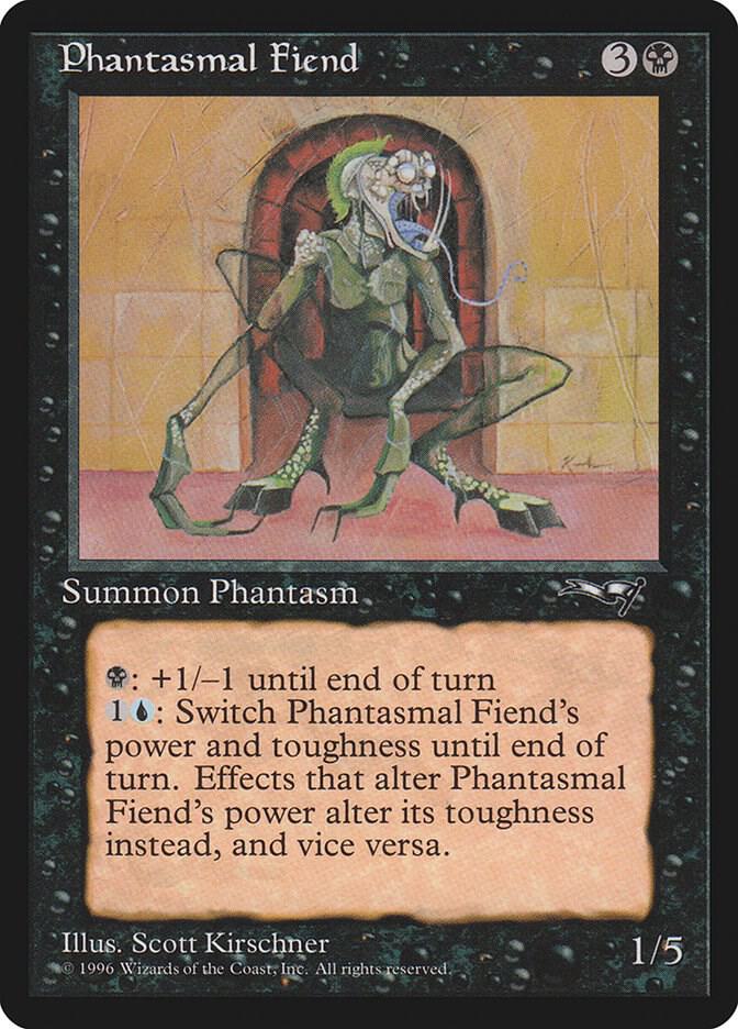 Phantasmal Fiend (Doorway) 21 card from Alliances