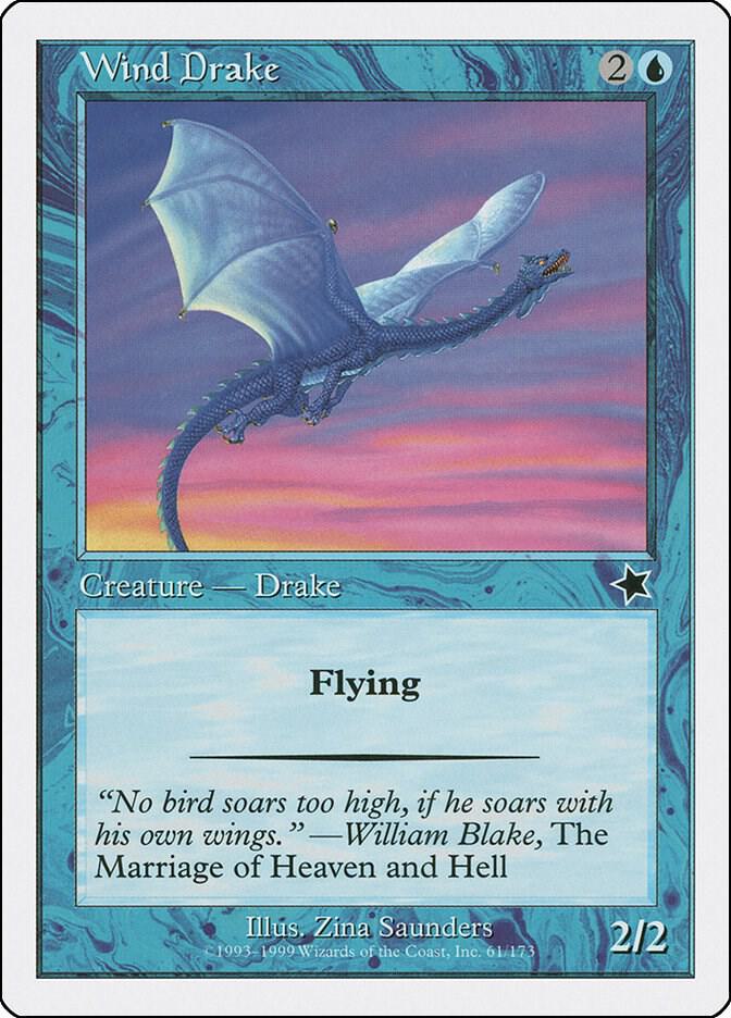 Wind Drake 61 card from Starter 1999