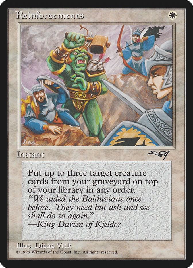 Reinforcements (Orc) 143 card from Alliances