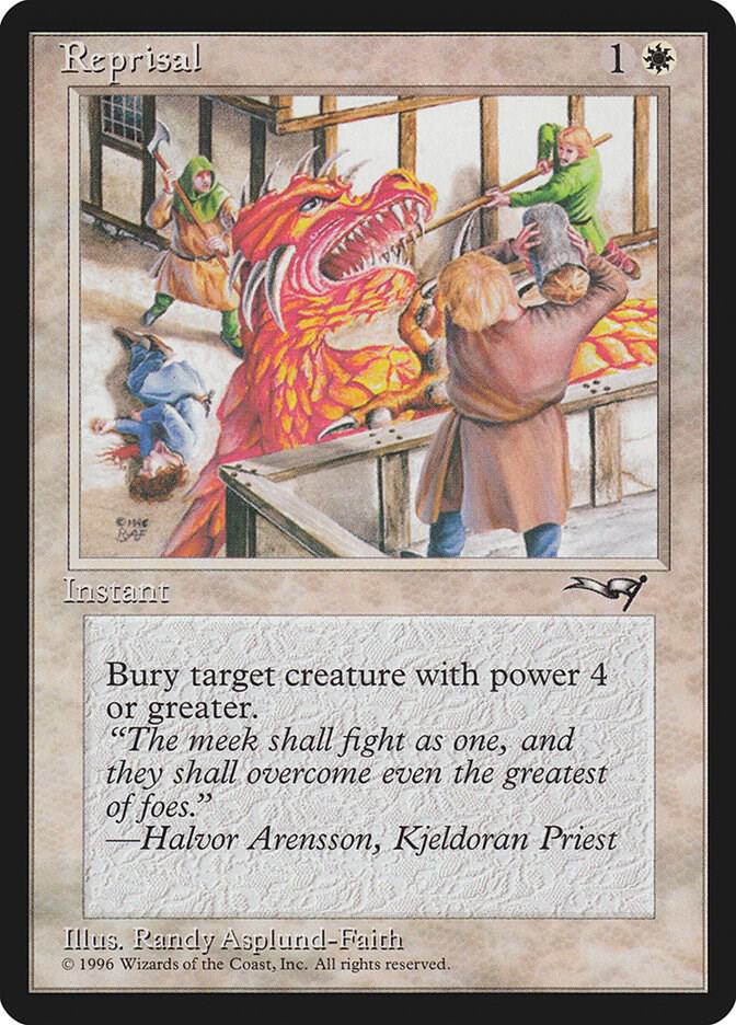 Reprisal (Red Dragon) 145 card from Alliances