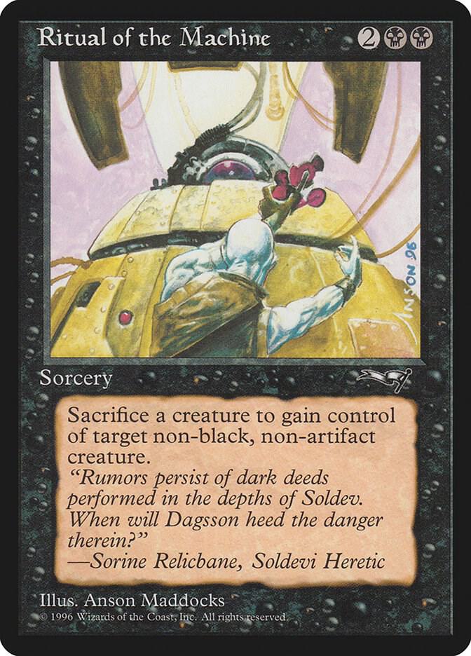 Ritual of the Machine 24 card from Alliances