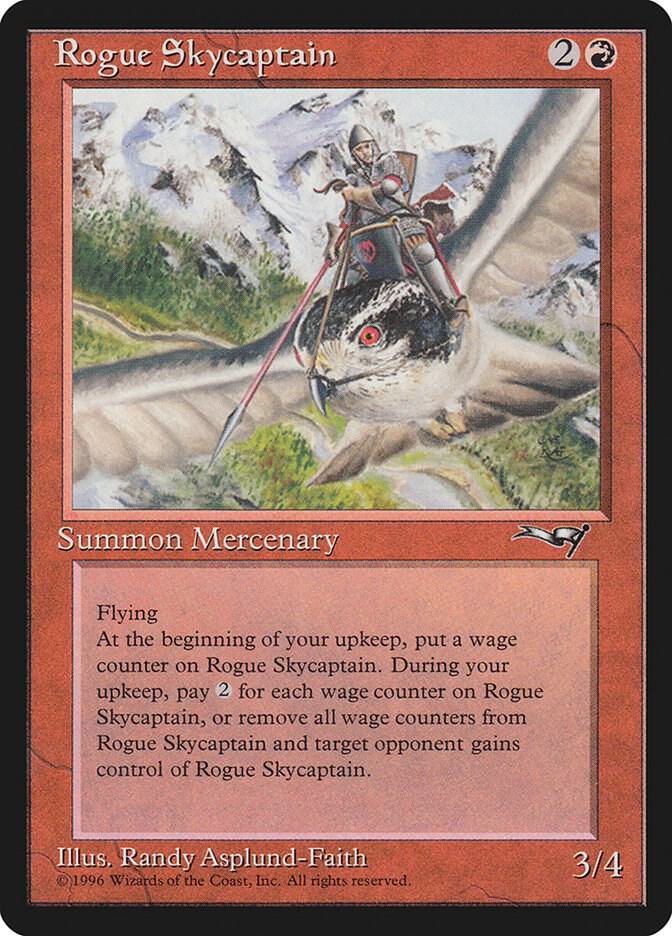 Rogue Skycaptain card from Alliances
