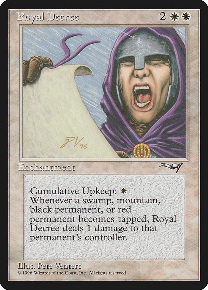 Royal Decree card from Alliances