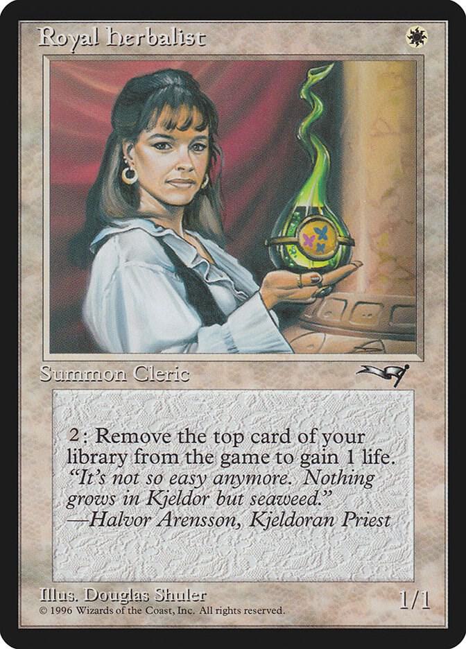 Royal Herbalist 148 card from Alliances
