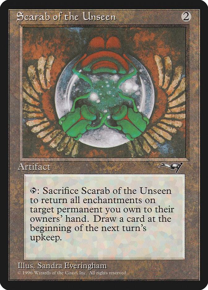 Scarab of the Unseen card from Alliances