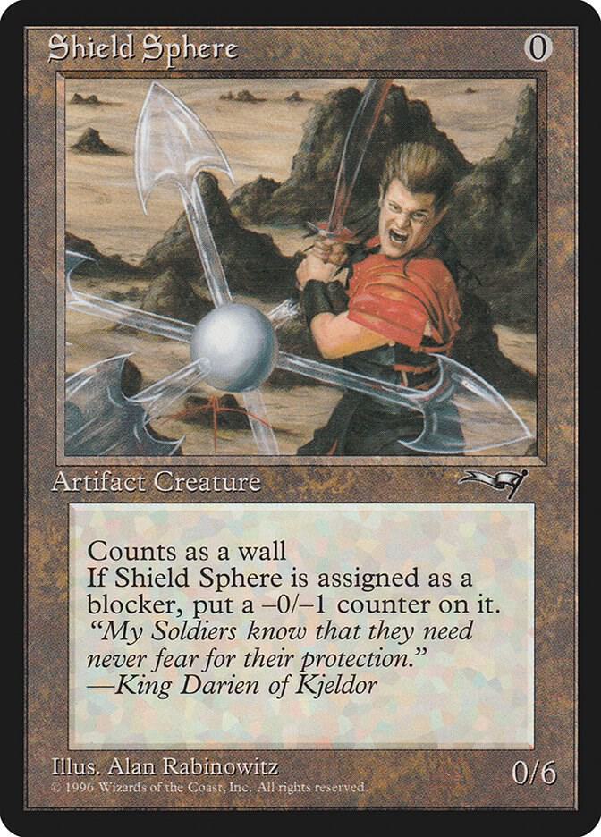 Shield Sphere 172 card from Alliances