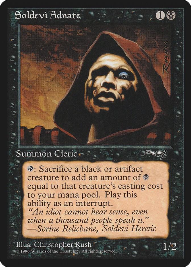 Soldevi Adnate 26 card from Alliances