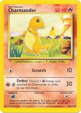 Charmander 046/102 card from Base Set