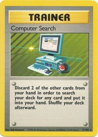 Computer Search 071/102 card from Base Set