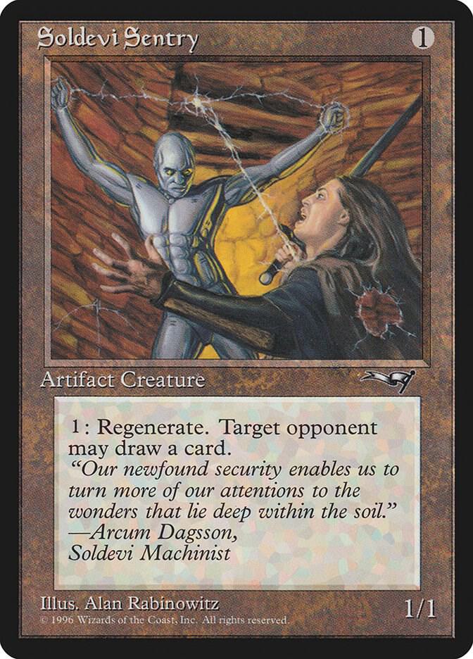 Soldevi Sentry 176 card from Alliances