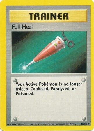 Full Heal 082/102 card from Base Set