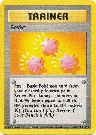 Revive 089/102 card from Base Set