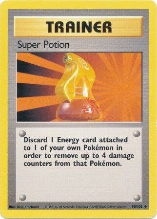 Super Potion 090/102 card from Base Set