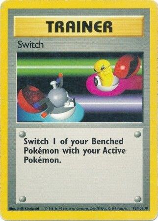 Switch 095/102 card from Base Set