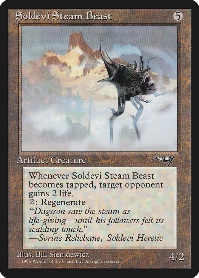 Soldevi Steam Beast 178 card from Alliances