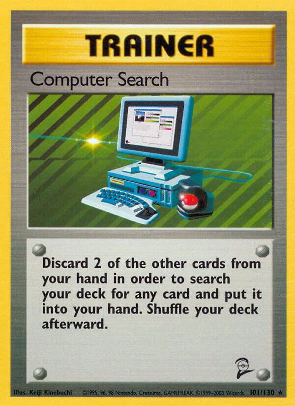 Computer Search 101/130 card from Base Set 2