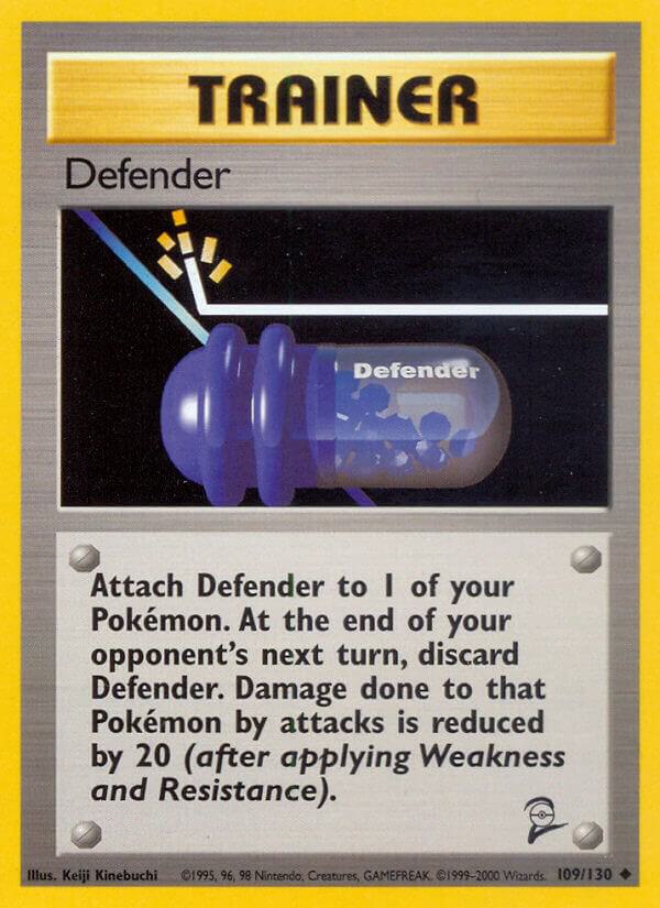 Defender 109/130 card from Base Set 2
