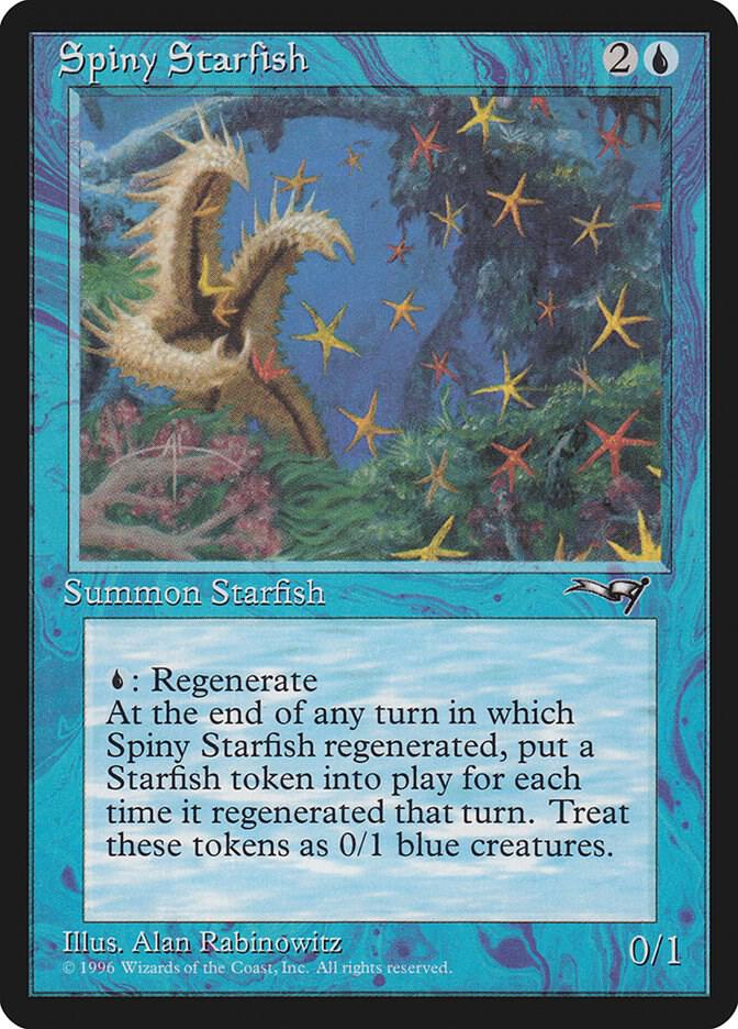 Spiny Starfish card from Alliances