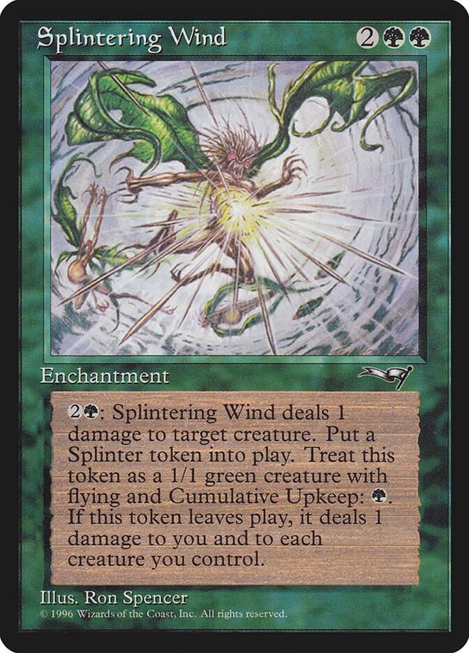 Splintering Wind 83 card from Alliances