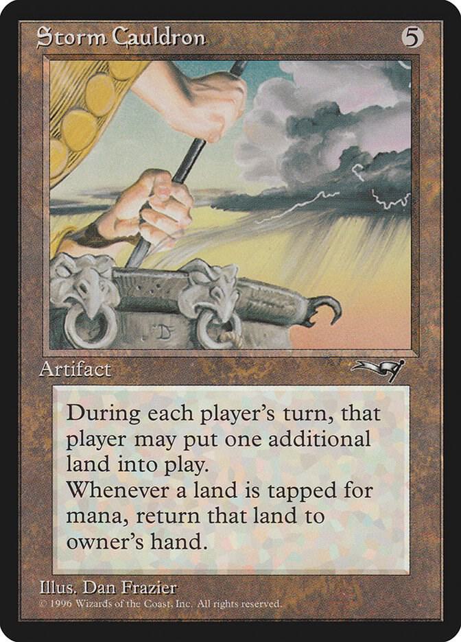Storm Cauldron card from Alliances