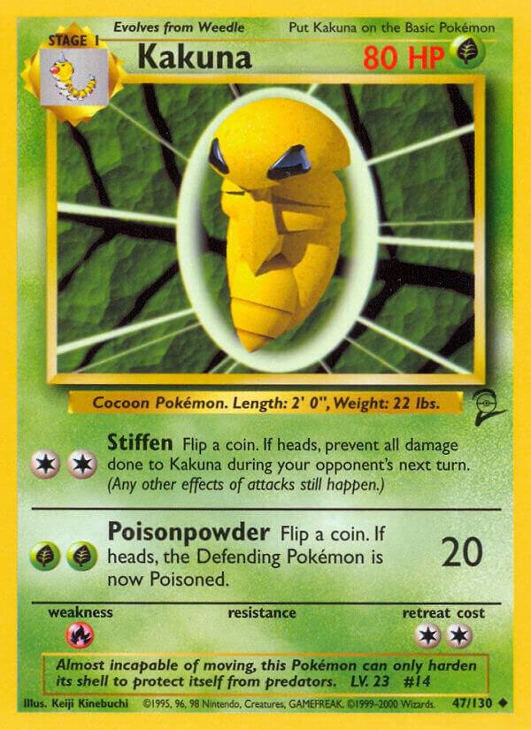 Kakuna 047/130 card from Base Set 2