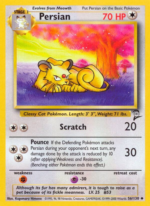Persian 056/130 card from Base Set 2