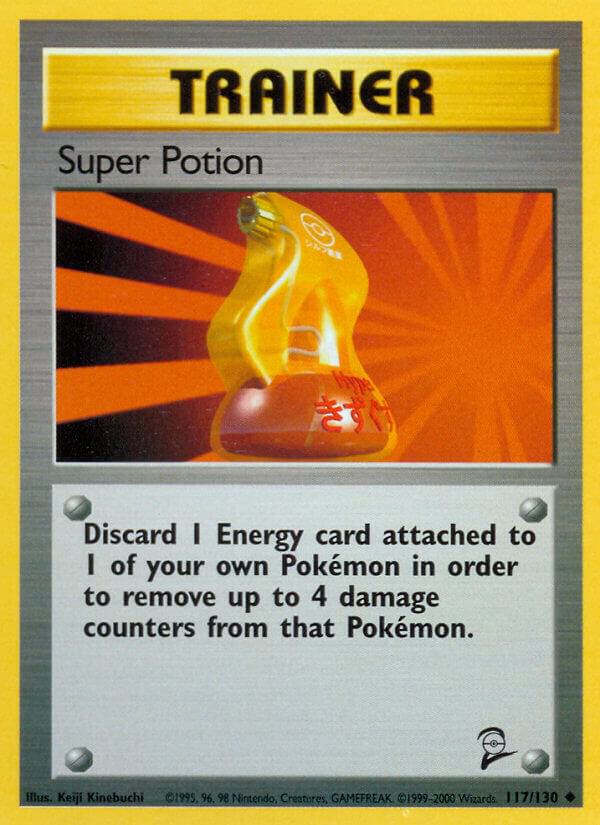 Super Potion 117/130 card from Base Set 2