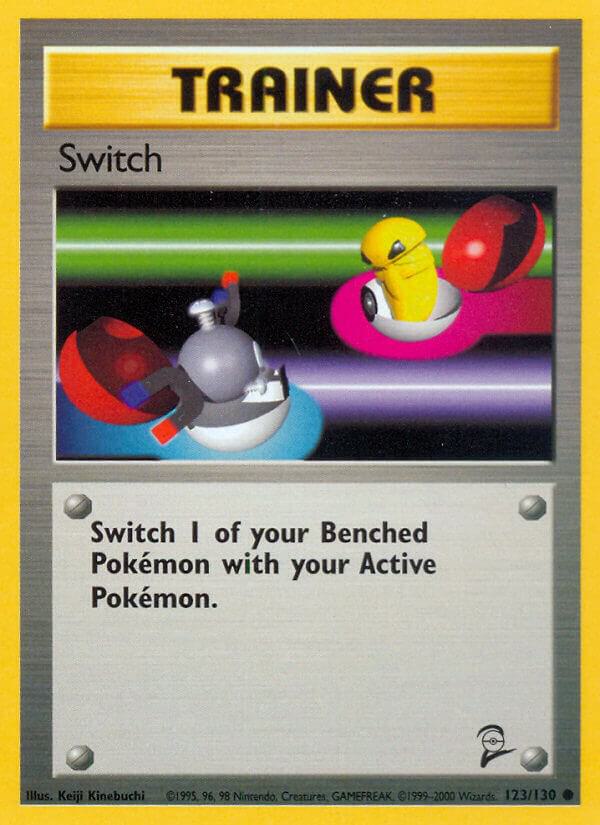 Switch 123/130 card from Base Set 2