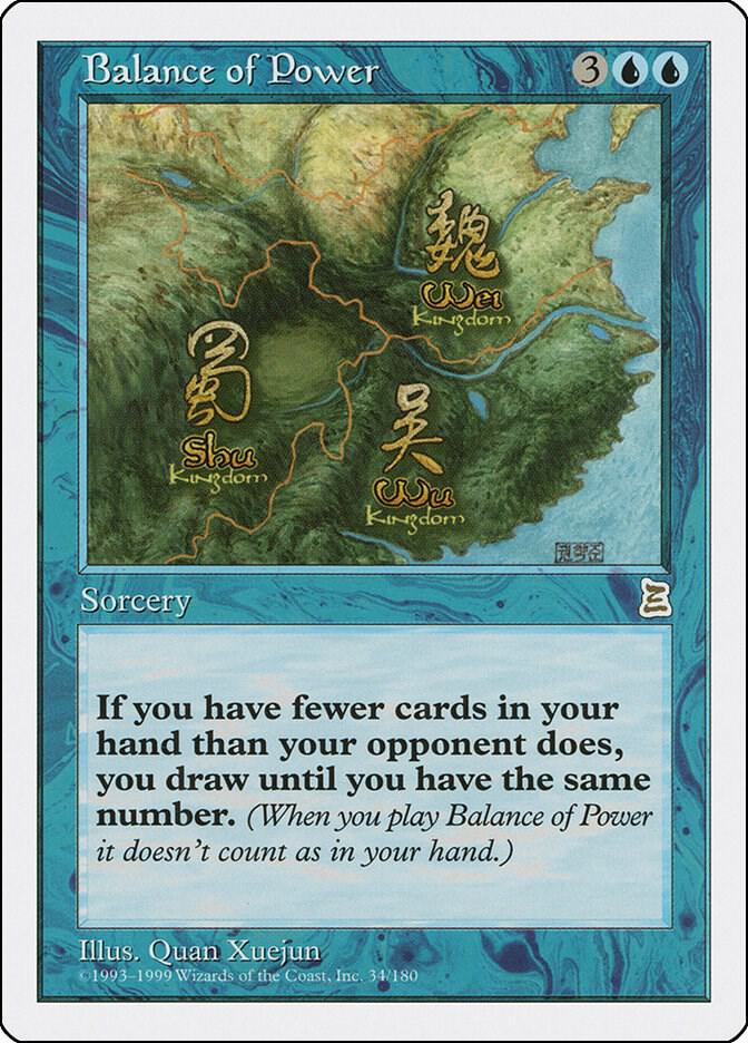 Balance of Power 34 card from Portal Three Kingdoms