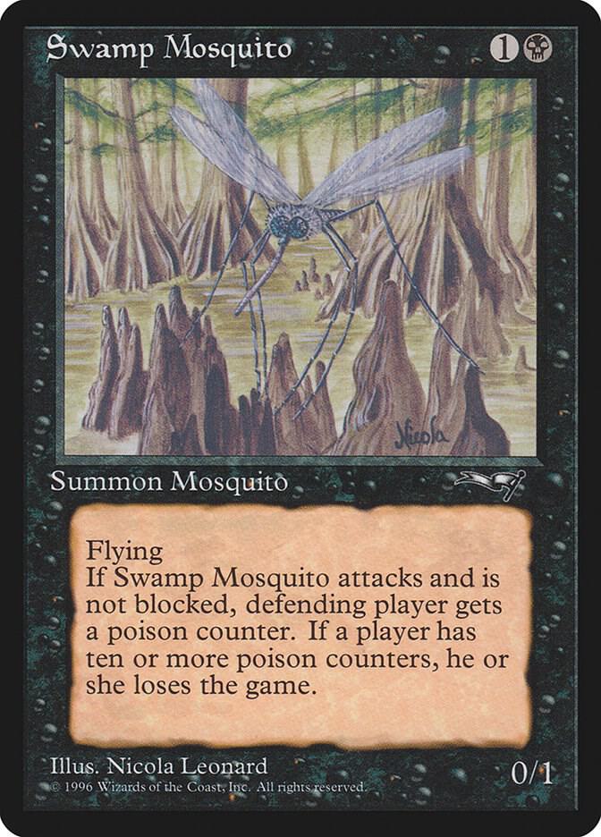 Swamp Mosquito (Brown Trees) 31 card from Alliances