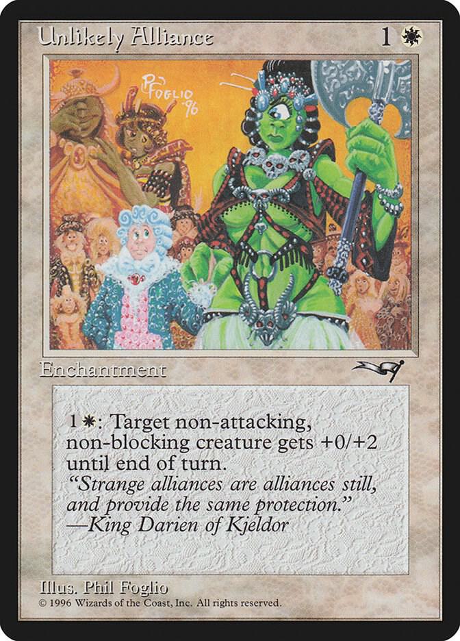 Unlikely Alliance card from Alliances