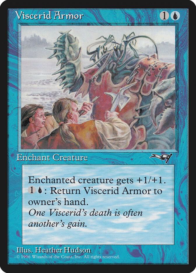 Viscerid Armor 61 card from Alliances