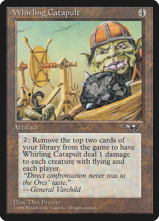 Whirling Catapult card from Alliances