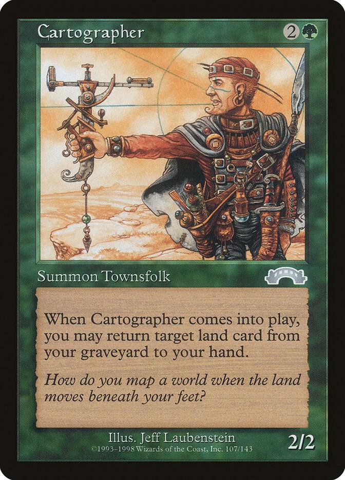 Cartographer 107 card from Exodus