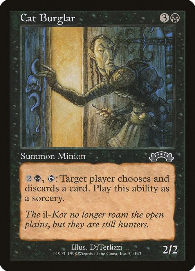 Cat Burglar 54 card from Exodus