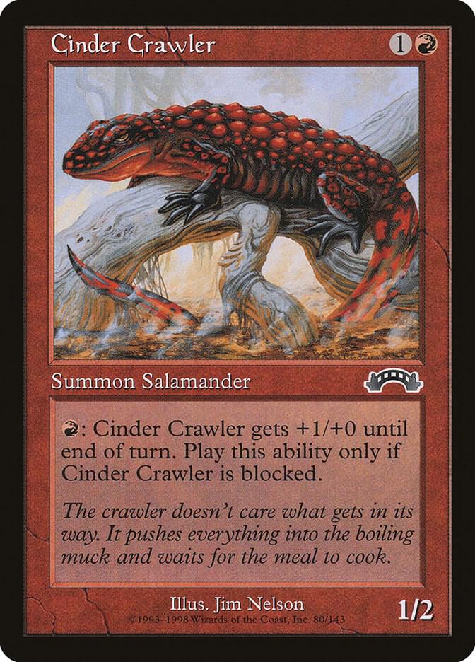 Cinder Crawler 80 card from Exodus