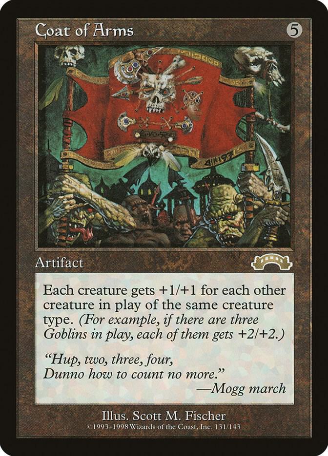 Coat of Arms 131 card from Exodus